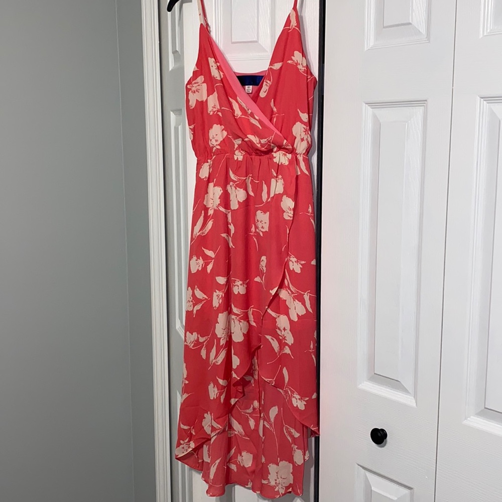 Francesca’s Ruffle Wrap Sun Dress